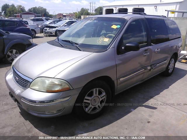 2FMZA52422BB77793 - 2002 FORD WINDSTAR SE BROWN photo 2