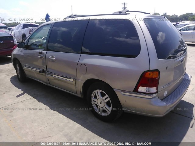 2FMZA52422BB77793 - 2002 FORD WINDSTAR SE BROWN photo 3