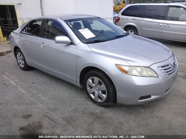 4T1BE46K28U247563 - 2008 TOYOTA CAMRY CE/LE/XLE/SE SILVER photo 1