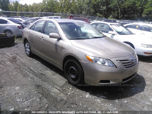 4T1BE46K68U196231 - 2008 TOYOTA CAMRY CE/LE/XLE/SE GOLD photo 1