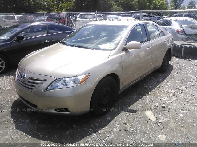 4T1BE46K68U196231 - 2008 TOYOTA CAMRY CE/LE/XLE/SE GOLD photo 2