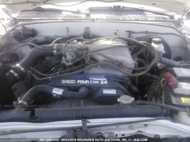 5TEHN72N82Z138961 - 2002 TOYOTA TACOMA DOUBLE CAB 白色 照片 10