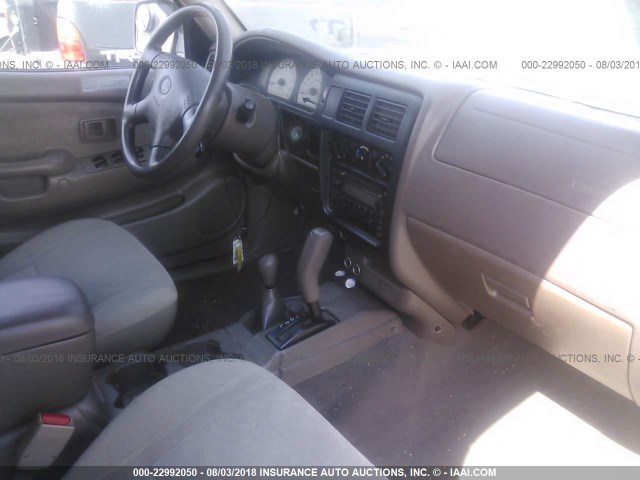 5TEHN72N82Z138961 - 2002 TOYOTA TACOMA DOUBLE CAB 白色 照片 5