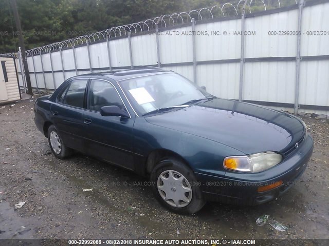 4T1BG12K8TU763577 - 1996 TOYOTA CAMRY DX/LE/XLE GREEN photo 1