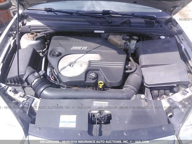 1G1ZW53166F238151 - 2006 CHEVROLET MALIBU SS Gümüş foto 10