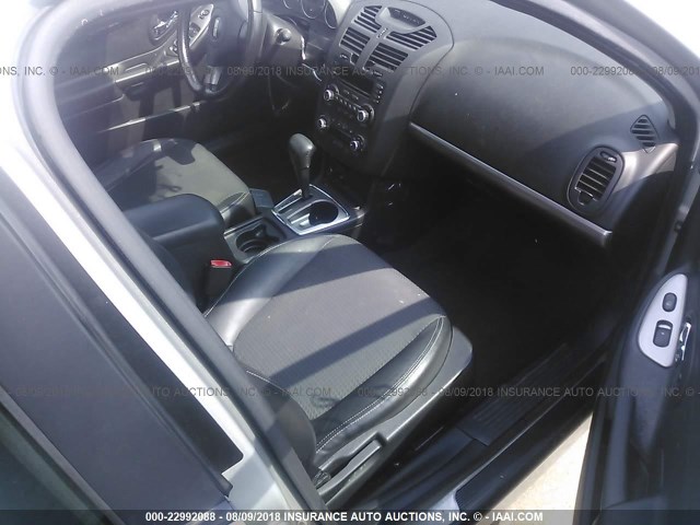 1G1ZW53166F238151 - 2006 CHEVROLET MALIBU SS Gümüş foto 5