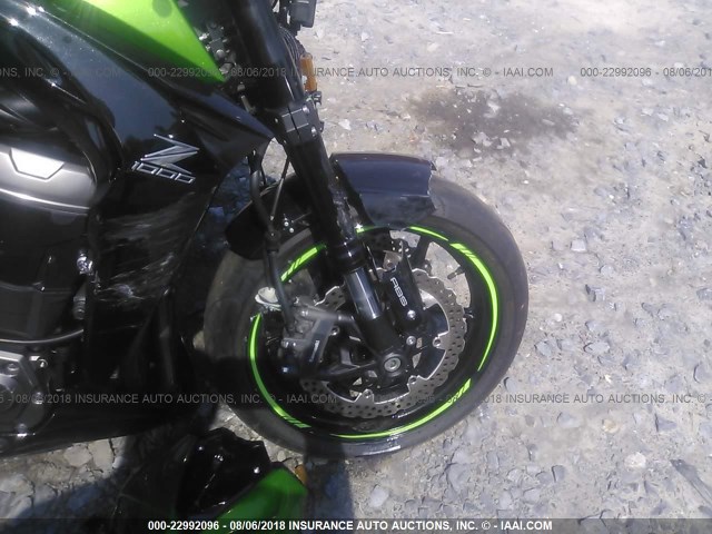 JKAZRCG1XFA006012 - 2015 KAWASAKI ZR1000 G GREEN photo 5