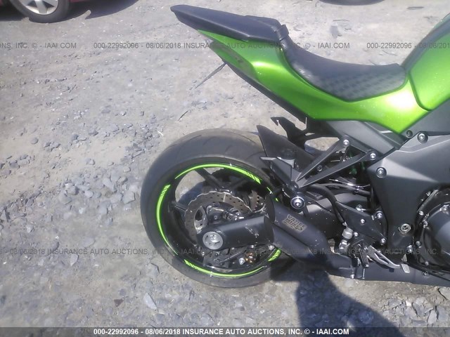 JKAZRCG1XFA006012 - 2015 KAWASAKI ZR1000 G GREEN photo 6