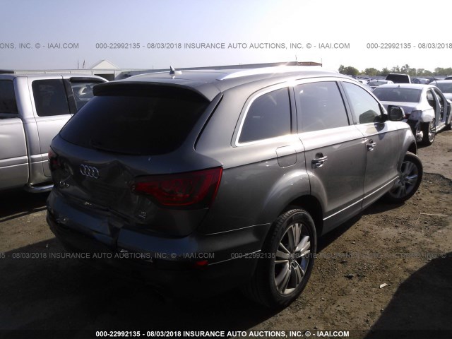 WA1LYAFE7AD000175 - 2010 AUDI Q7 PREMIUM PLUS GRAY photo 4