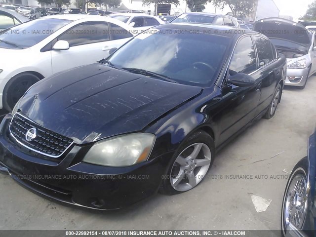 1N4BL11D26N459880 - 2006 NISSAN ALTIMA SE/SL/SE-R BLACK photo 2