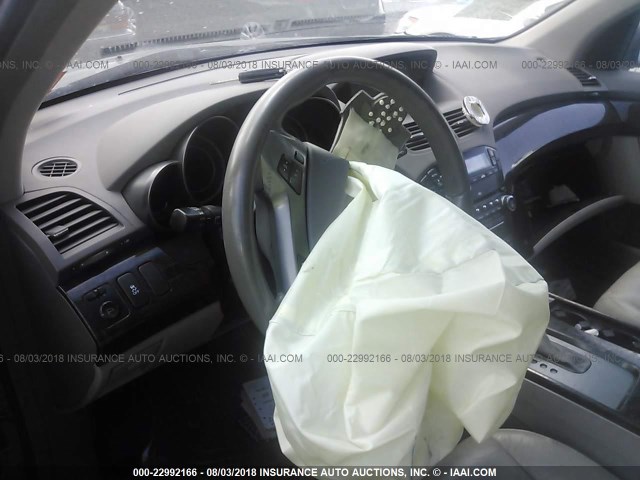 2HNYD2H6XAH519320 - 2010 ACURA MDX TECHNOLOGY GRAY photo 5