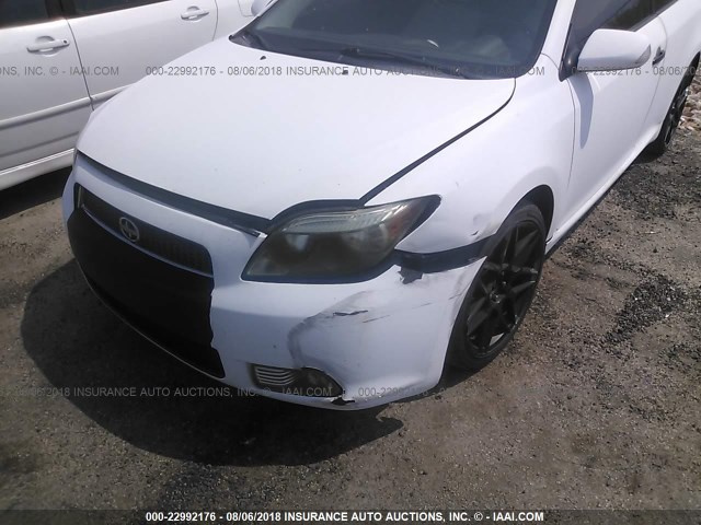 JTKDE177560083146 - 2006 TOYOTA SCION TC 白色 照片 6