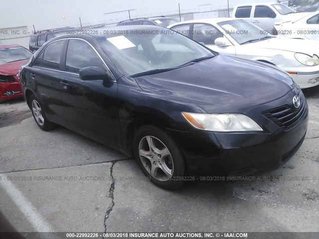 4T1BE46K97U511909 - 2007 TOYOTA CAMRY NEW GENERAT CE/LE/XLE/SE BLACK photo 1