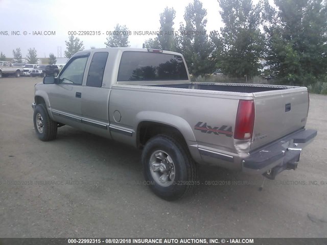 1GTGK29R4XF042488 - 1999 GMC SIERRA K2500 Pewter photo 3