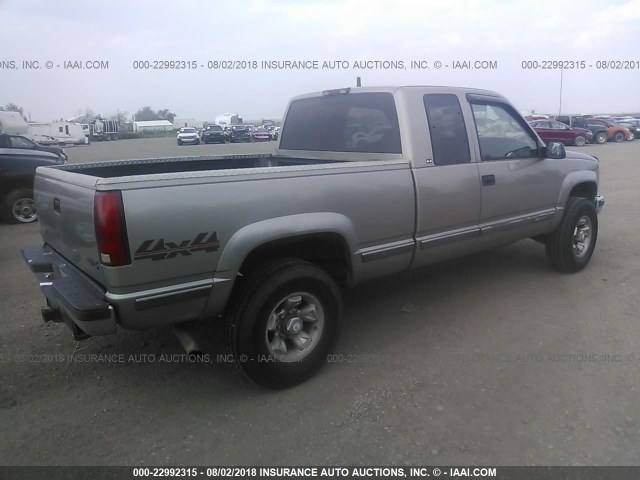 1GTGK29R4XF042488 - 1999 GMC SIERRA K2500 Pewter photo 4