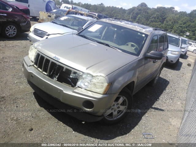 1J4GS48K65C582448 - 2005 JEEP GRAND CHEROKEE LAREDO/COLUMBIA/FREEDOM 棕色 照片 2