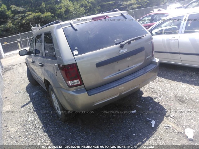 1J4GS48K65C582448 - 2005 JEEP GRAND CHEROKEE LAREDO/COLUMBIA/FREEDOM 棕色 照片 3