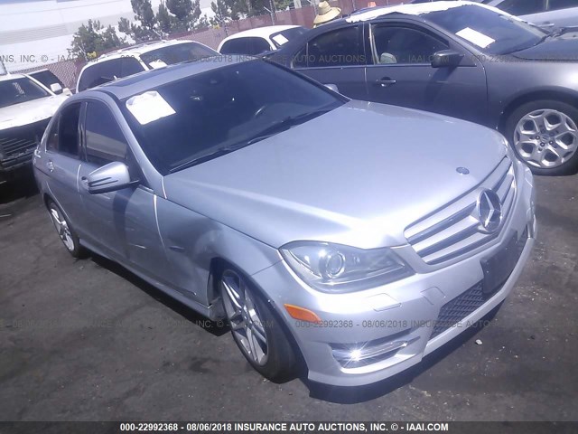 WDDGF5HB2CA716516 - 2012 MERCEDES-BENZ C 350 银色 照片 1