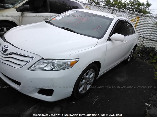 4T1BF3EK3BU623686 - 2011 TOYOTA CAMRY SE/LE/XLE თეთრი ფოტო 2