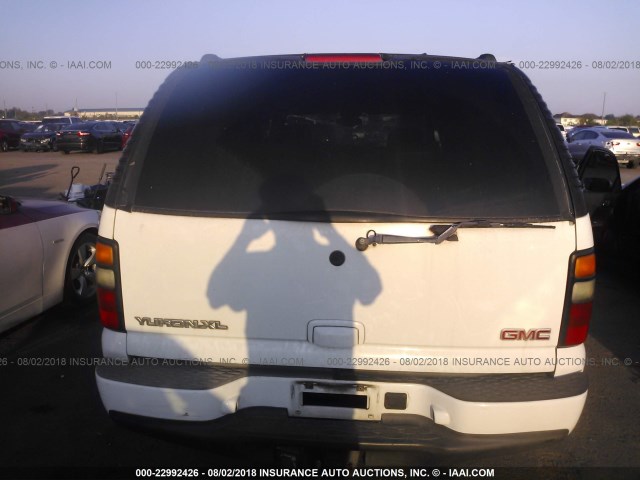 1GKFK66U44J276932 - 2004 GMC YUKON XL DENALI WHITE photo 6