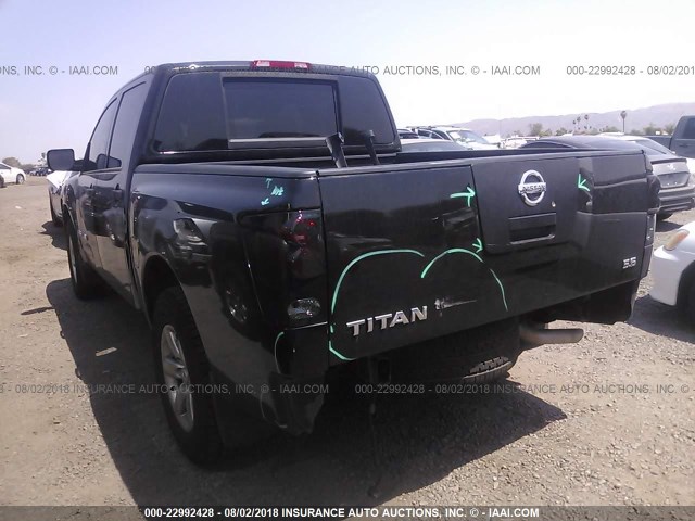 1N6AA0EK4AN323478 - 2010 NISSAN TITAN XE/SE/LE BLACK photo 3