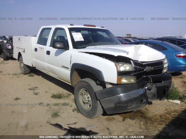 1GBHC23U57F199286 - 2007 CHEVROLET SILVERADO C2500 HEAVY DUTY WHITE photo 1