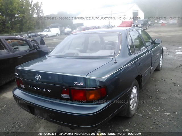 4T1BG12K6TU934701 - 1996 TOYOTA CAMRY DX/LE/XLE GREEN photo 4
