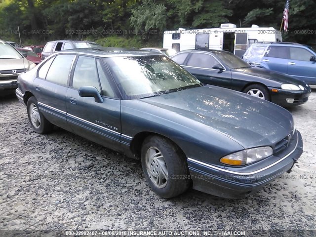 1G2HX53L3N1290466 - 1992 PONTIAC BONNEVILLE SE BLUE photo 1