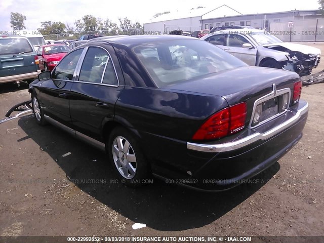 1LNHM87A02Y714473 - 2002 LINCOLN LS 黑色 照片 3