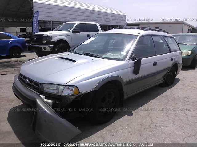 4S3BG6850X6620099 - 1999 SUBARU LEGACY OUTBACK/SSV/LIMITED/30TH SILVER photo 2