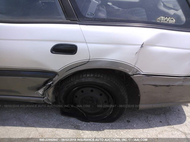 4S3BG6850X6620099 - 1999 SUBARU LEGACY OUTBACK/SSV/LIMITED/30TH SILVER photo 6