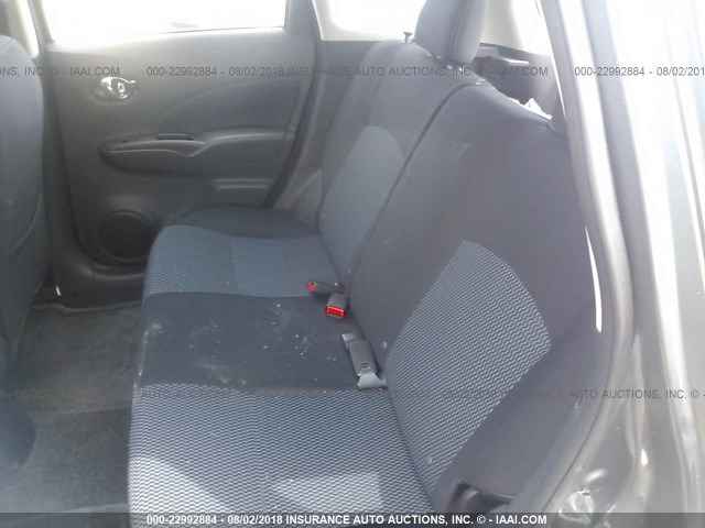 3N1CE2CP7GL401600 - 2016 NISSAN VERSA NOTE S/S PLUS/SV/SL/SR GRAY photo 8