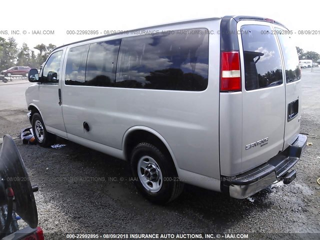 1GJHG35U371178008 - 2007 GMC SAVANA G3500 GRAY photo 3