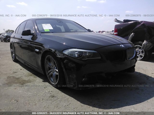 WBAFR9C57BC758167 - 2011 BMW 550 I BLACK photo 1