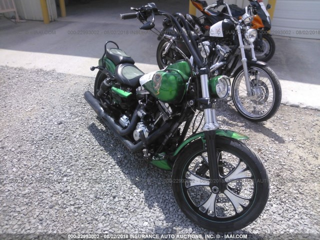 1HD1GX41XBC315237 - 2011 HARLEY-DAVIDSON FXDB GREEN photo 1