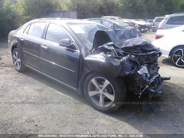 1G1ZC5E01CF342524 - 2012 CHEVROLET MALIBU 1LT შავი ფოტო 1