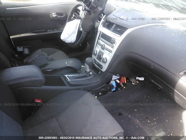 1G1ZC5E01CF342524 - 2012 CHEVROLET MALIBU 1LT შავი ფოტო 5