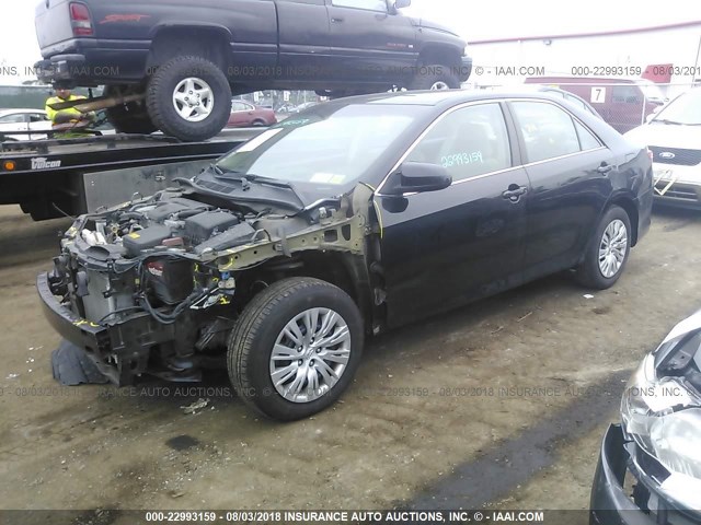 4T4BF1FK8DR311150 - 2013 TOYOTA CAMRY L/SE/LE/XLE 黑色 照片 2