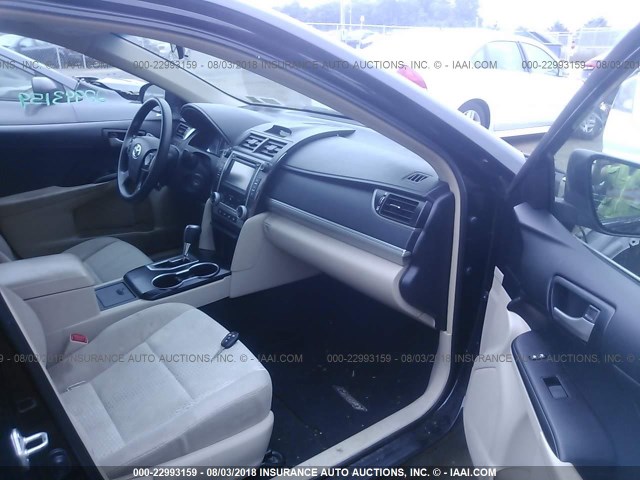 4T4BF1FK8DR311150 - 2013 TOYOTA CAMRY L/SE/LE/XLE 黑色 照片 5