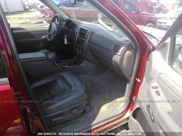 1FMZU73K13UC67755 - 2003 FORD EXPLORER XLT/XLT SPORT/NBX 红色 照片 5