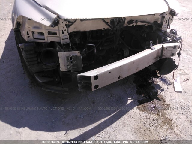 1G1ZC5E16BF318694 - 2011 CHEVROLET MALIBU 1LT თაფლისფერი ფოტო 6