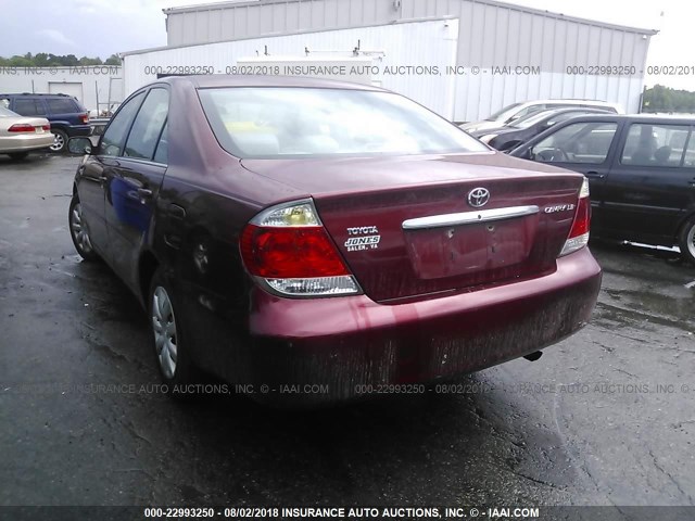 4T1BE32K16U131039 - 2006 TOYOTA CAMRY LE/XLE/SE 红色 照片 3