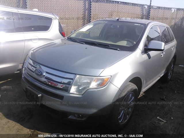 2FMDK49C77BB51986 - 2007 FORD EDGE SEL PLUS SILVER photo 2