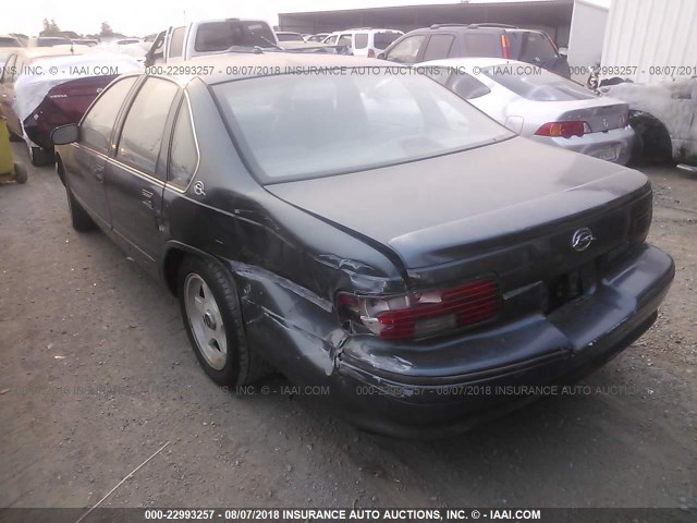 1G1BL52P4TR146921 - 1996 CHEVROLET CAPRICE / IMPALA CLASSIC/SS GREEN photo 3