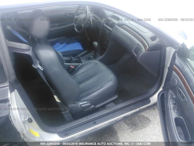 2T1CF28P6YC341560 - 2000 TOYOTA CAMRY SOLARA SE/SLE ვერცხლისფერი ფოტო 5