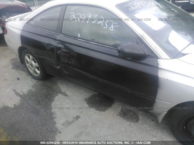 2T1CF28P6YC341560 - 2000 TOYOTA CAMRY SOLARA SE/SLE ვერცხლისფერი ფოტო 6