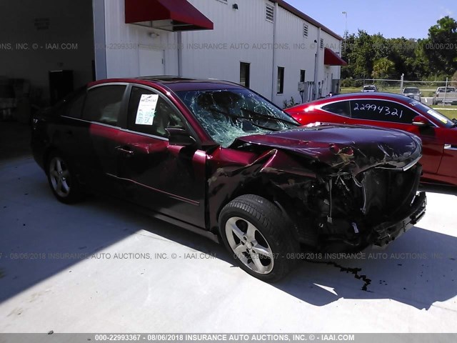 5NPEU46F97H293536 - 2007 HYUNDAI SONATA SE/LIMITED MAROON photo 1