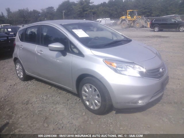 3N1CE2CP8FL417352 - 2015 NISSAN VERSA NOTE S/S PLUS/SV/SL/SR SILVER photo 1