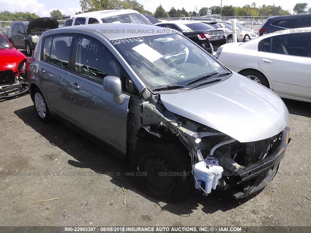 3N1BC1CP9BL459132 - 2011 NISSAN VERSA S/SL GRAY photo 1