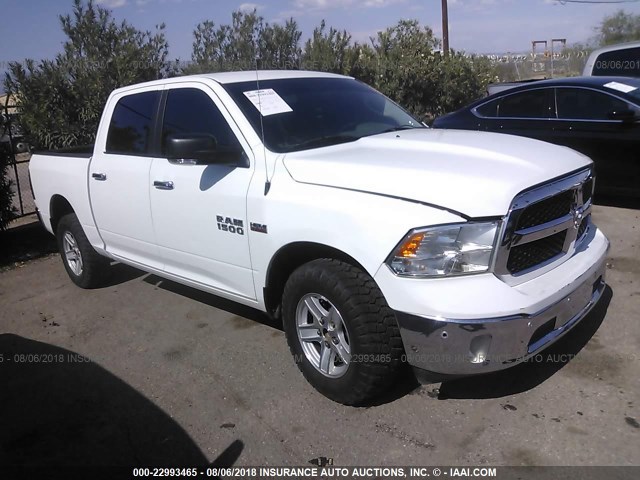 1C6RR6LT3FS613000 - 2015 RAM 1500 SLT WHITE photo 1